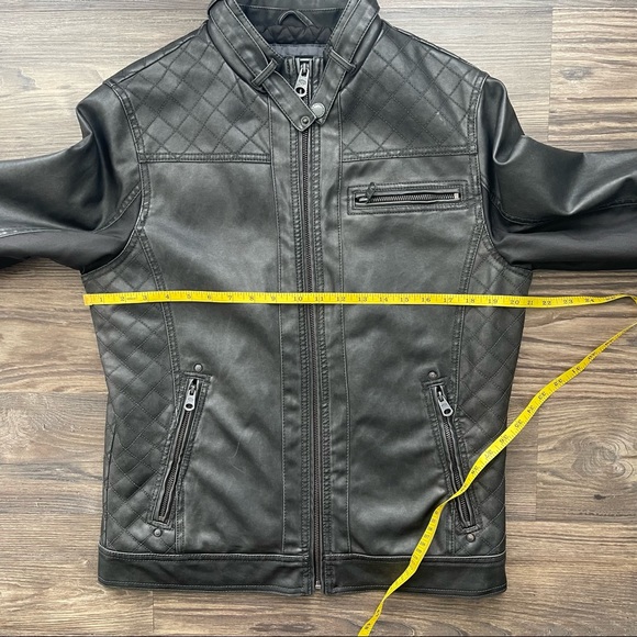 Buffalo David Bitton Outerwear Faux Leather Jacket - Picture 8 of 10